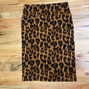 LulaRoe Cheetah pencil skirt
